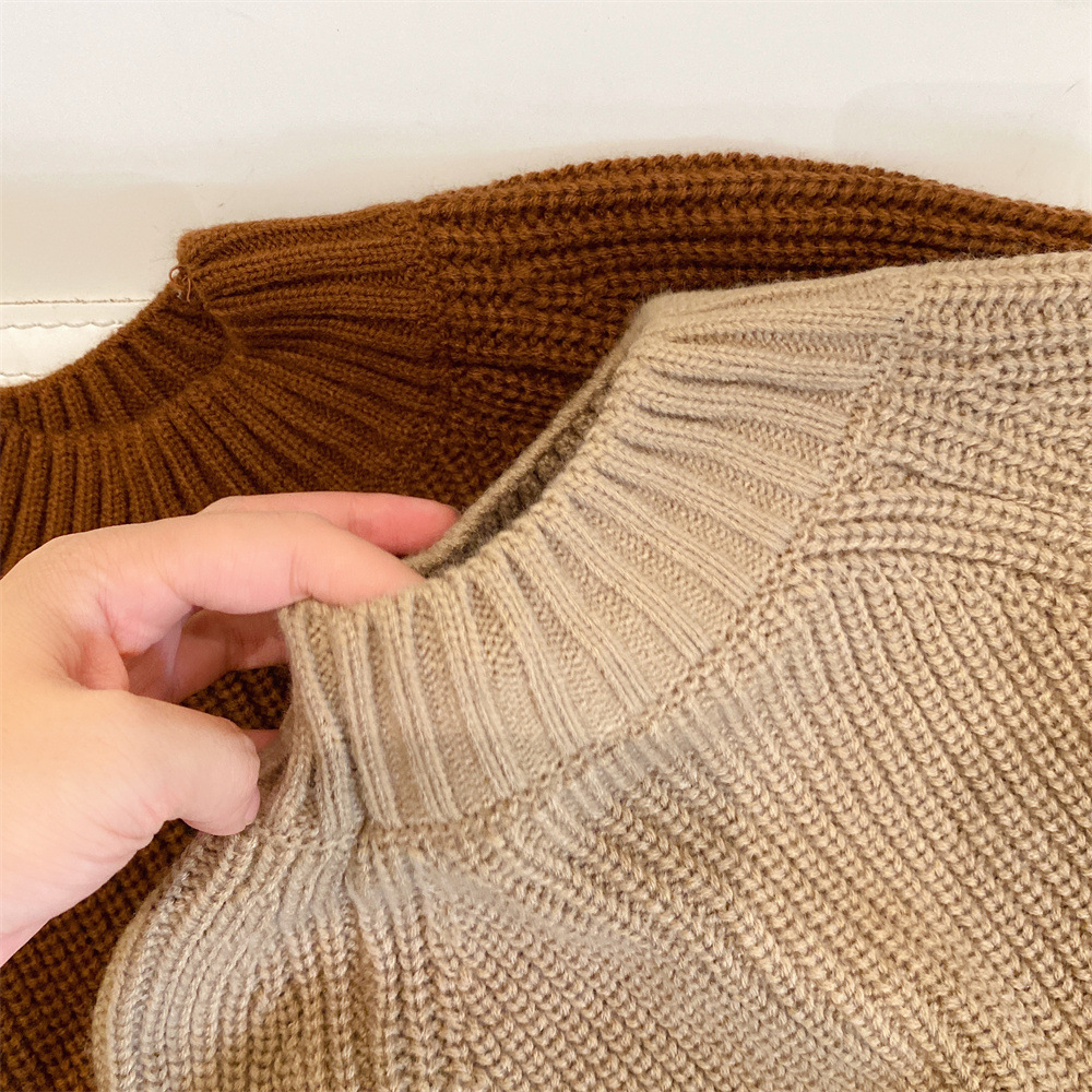 Áo len sweater bé trai bé gái, áo len dày ấm phong cách hàn quốc