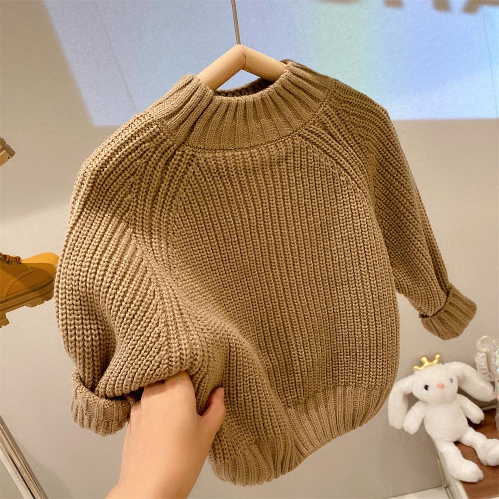 Áo len sweater bé trai bé gái, áo len dày ấm phong cách hàn quốc