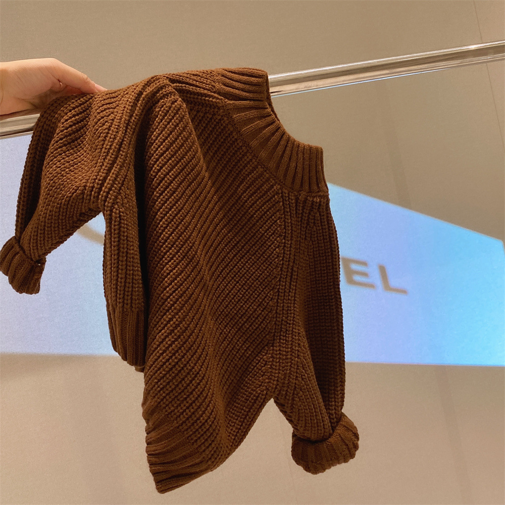 Áo len sweater bé trai bé gái, áo len dày ấm phong cách hàn quốc