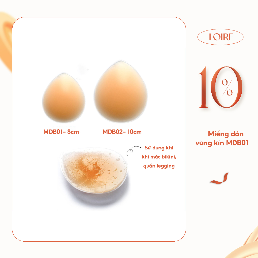 Miếng dán vùng kín Loirechic MDB01