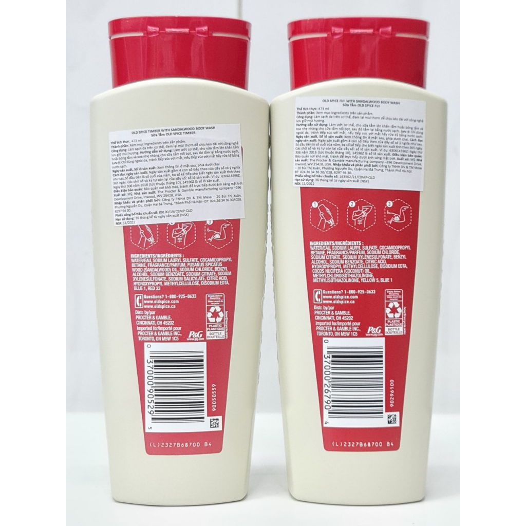 Sữa Tắm Dành Cho Nam Old Spice Body Wash 473ml Mỹ