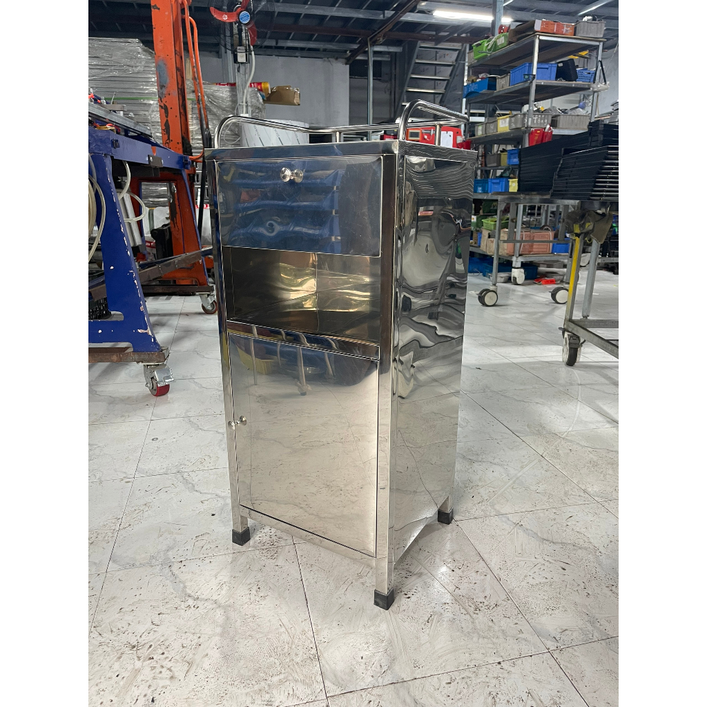 Tủ đầu giường inox - Tủ đầu giường bệnh nhân