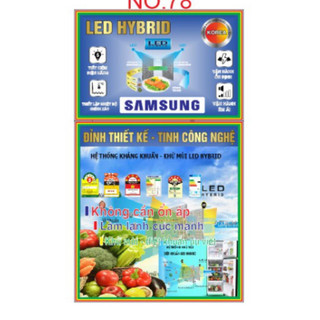 TEM DÁN TỦ LẠNH SAMSUNG