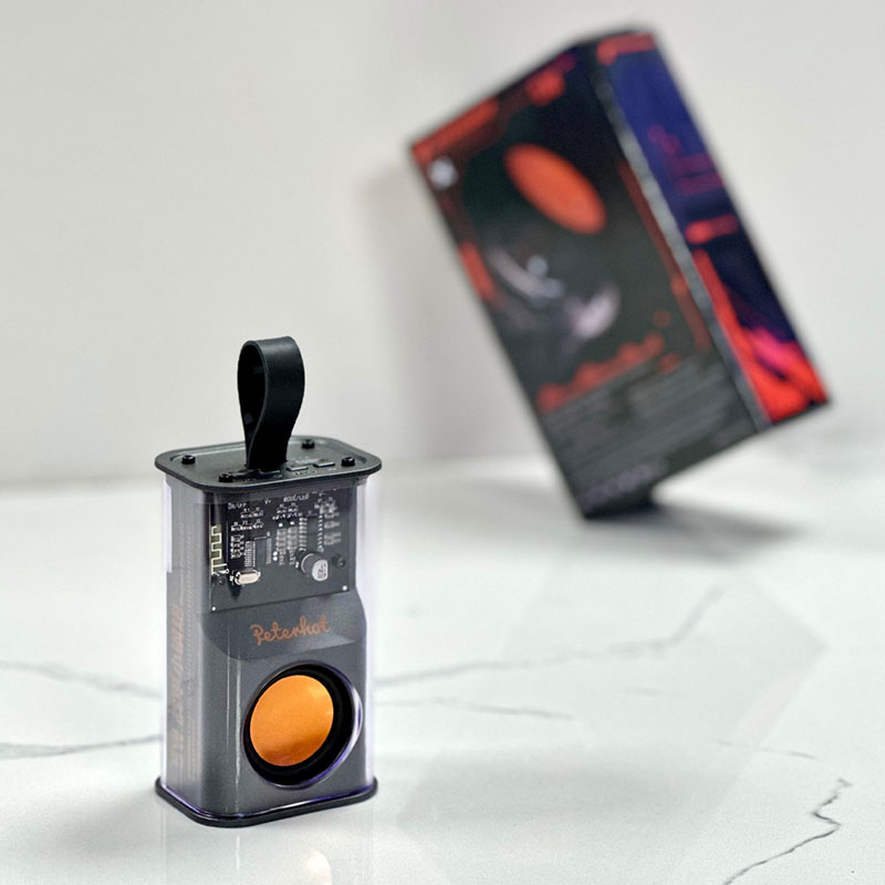 Loa bluetooth A36 mini trong suốt đèn led độc đáo nghe nhạc hay nhiều màu lựa chọn, bảo hành 12 tháng