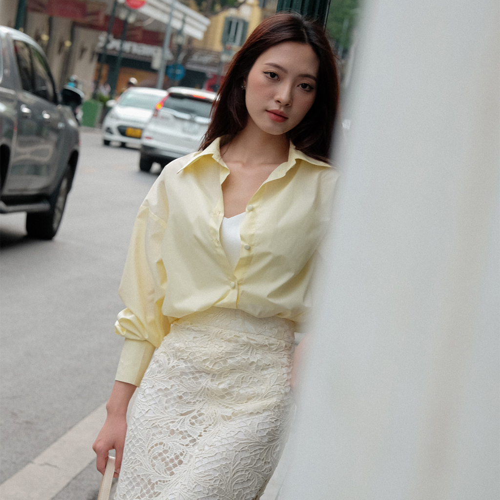 Áo sơ mi oversize Carolyn RUE