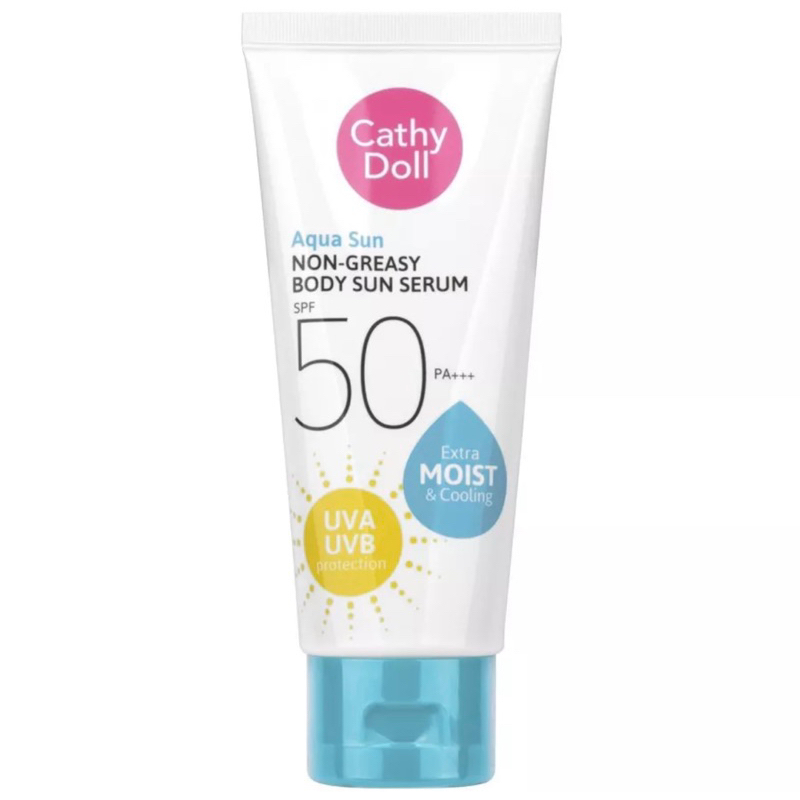 Serum Chống Nắng Dưỡng Da Cathy Doll Aqua Sun Whitening Body Sun Serum Sfp 50++ Thái Lan
