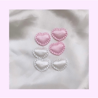 Trái tim phụ kiện trang trí toploader, binder xinh
