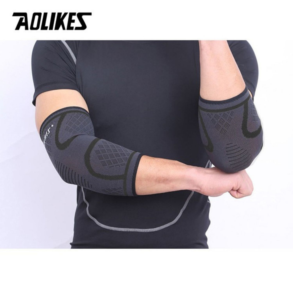 Băng Bảo Vệ Khuỷu Tay Chính Hãng Aolikes Đai Đeo Khuỷu Tay Chơi Thể Thao AL7547