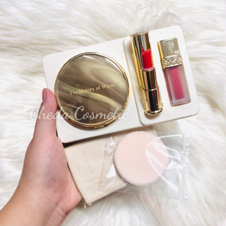 Phấn phủ Whoo Vàng dạng nén che khuyết điểm Whoo Mi Luxury Glow Pressed Powder Two Way Pact SPF 30 / PA++ 13g.