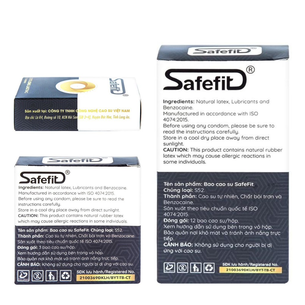 Bao Cao Su BCS SafeFit 4in1 0.06 x 50.5 mm cho cuộc yêu thêm thăng hoa
