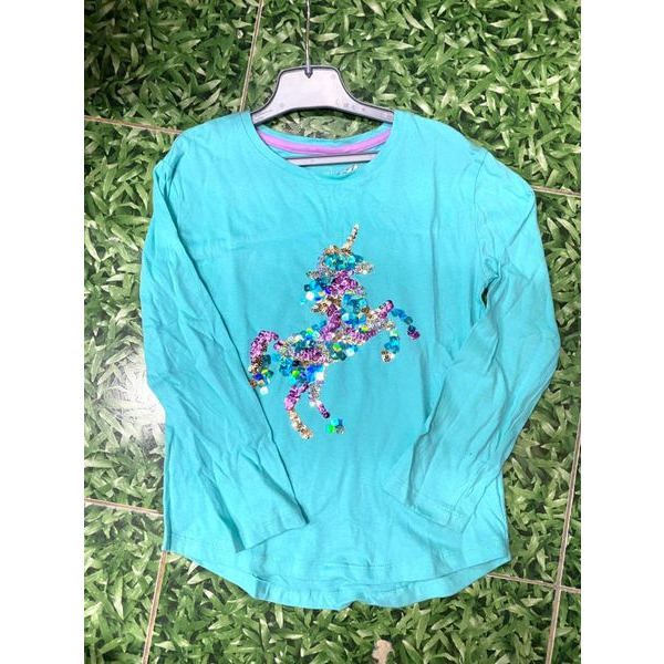 Áo phông dài tay bé gái chất cotton mềm mỏng mặc bên trong giữ ấm cho bé - HAANH VNXK