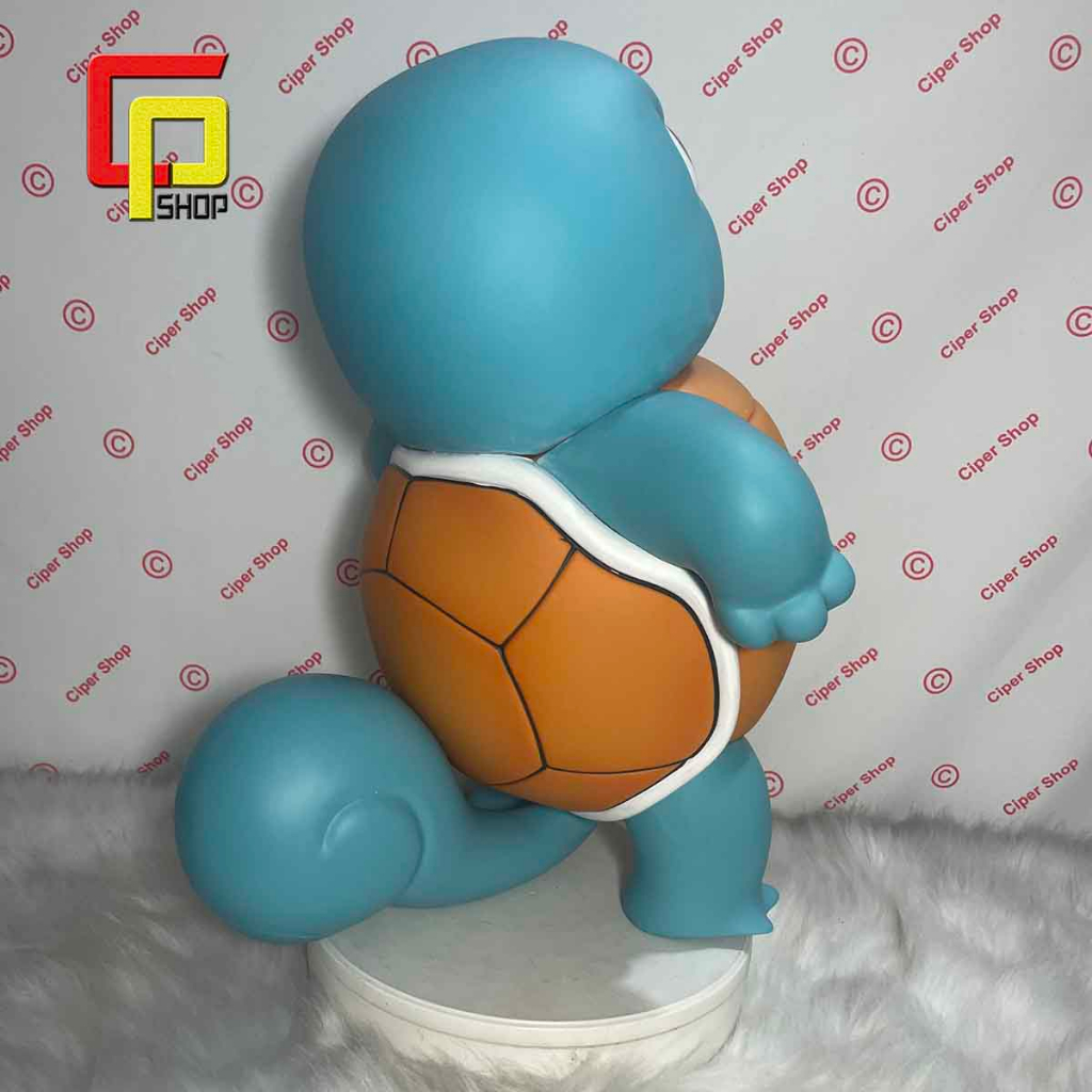 Mô hình Squirtle 1:1 - Mô hình Rùa nước Pokemon 40cm - Figure Pokemon 1:1