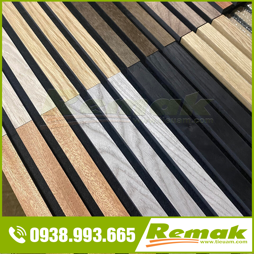Remak® Polyslat Acoustic Panel – tấm tiêu âm trang trí thay đổi không gian theo phong cách riêng.