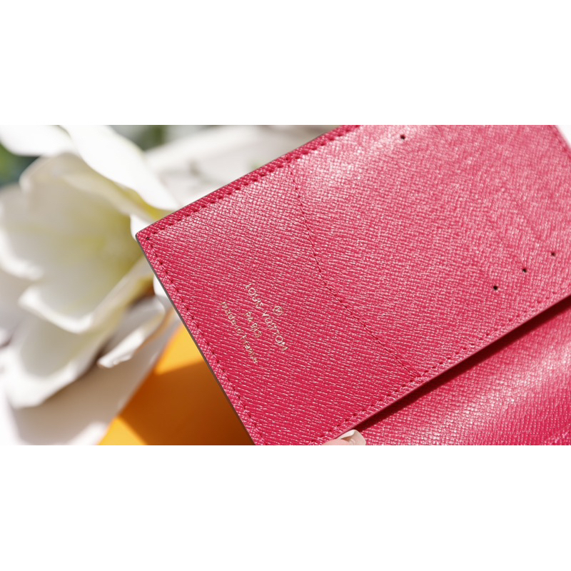 Ví dài passport LV chất da thật 23cm fullnox