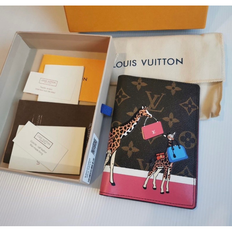 Ví dài passport LV chất da thật 23cm fullnox