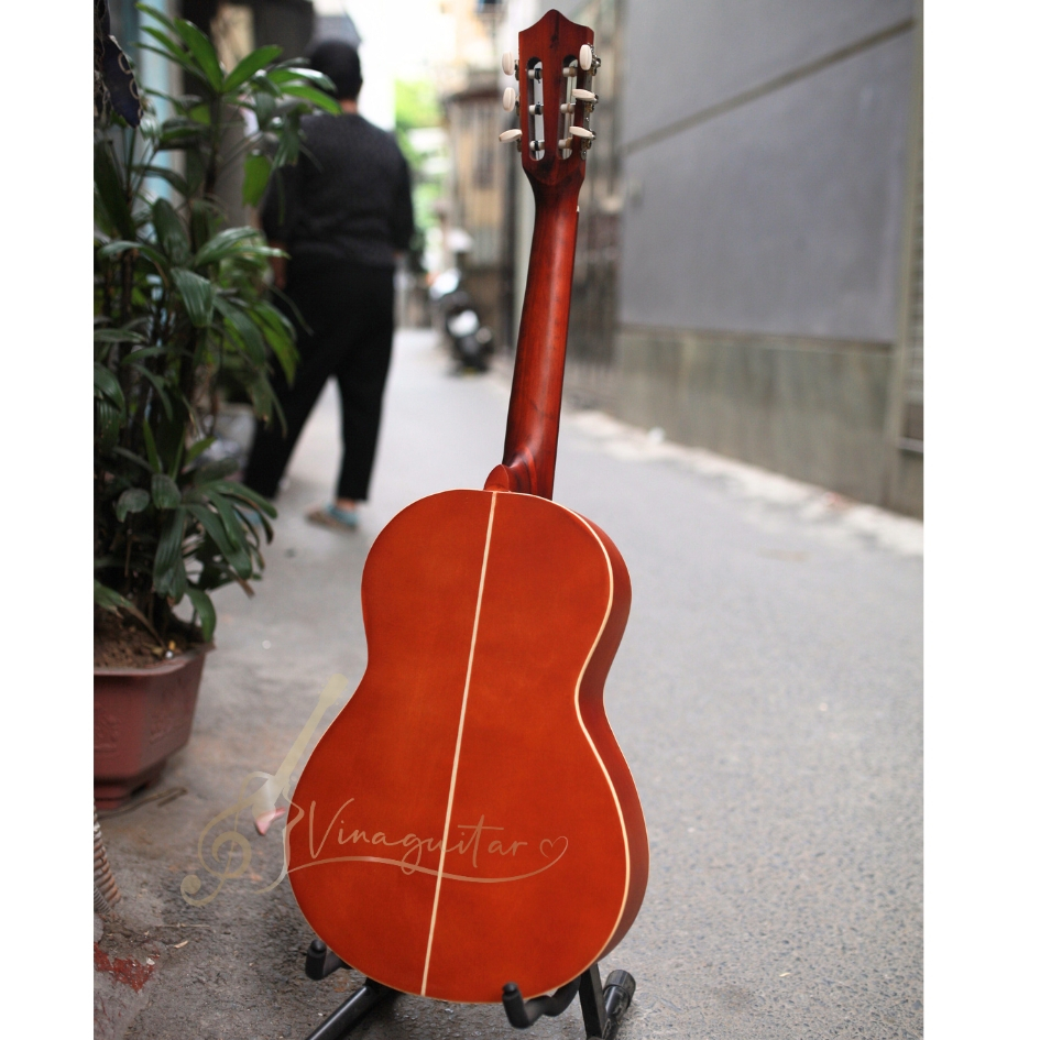 Đàn Guitar 3/4 Classic Gỗ Thịt Có Ty Vinaguitar VG-CEM34 - Guitar Trẻ Em 38inch