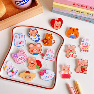 Ghim cài áo, balo, túi xách ghim cài acrylic hoạt hình dễ thương yuumoon