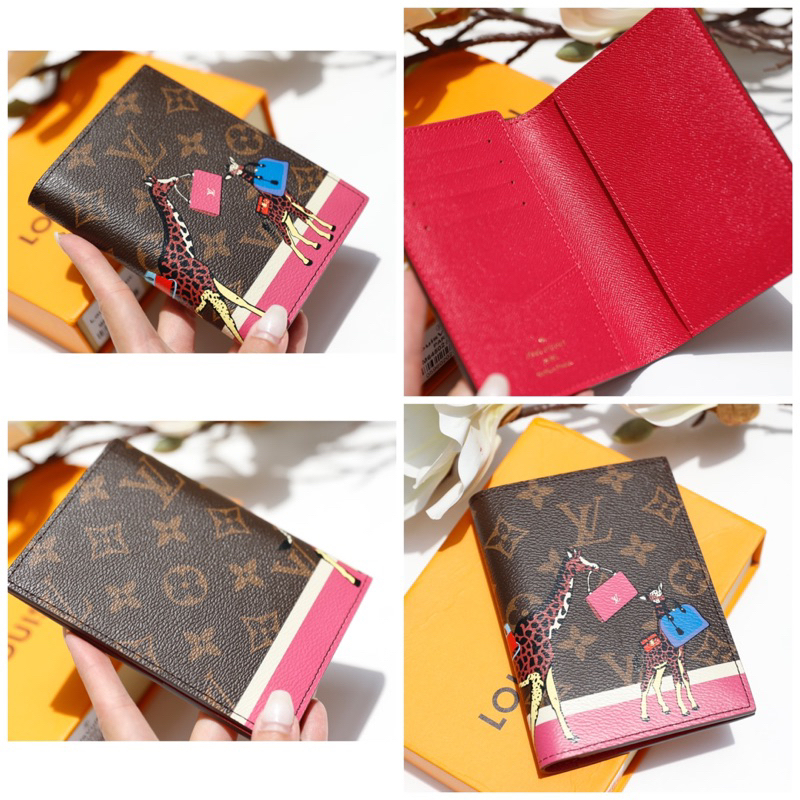 Ví dài passport LV chất da thật 23cm fullnox