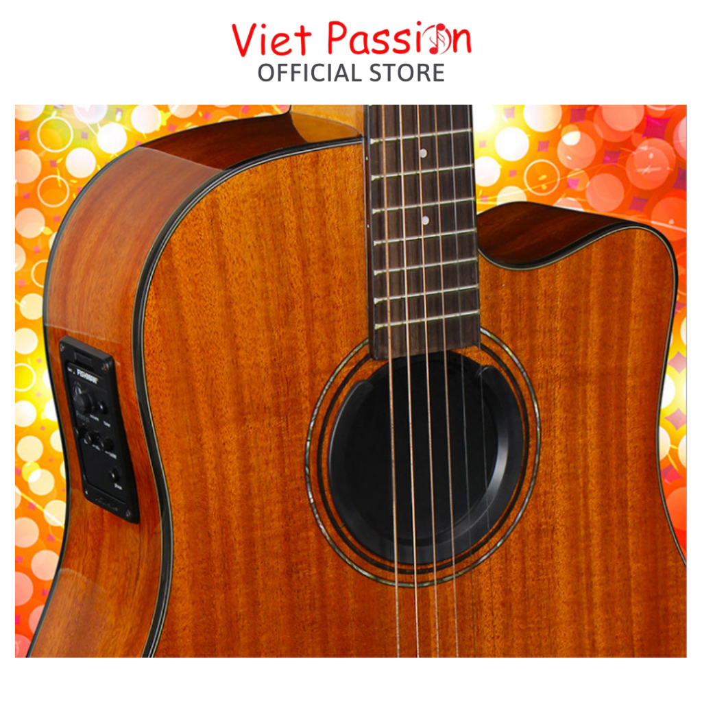 Miếng chống hú đàn guitar khi chơi dùng EQ chất liệu silicon đen vietpassion