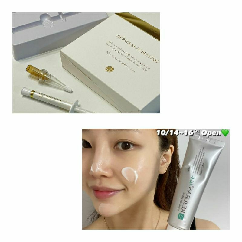 (Combo) Thay da sinh học Bqcell và Kem phục hồi Rejuran turnover cream Hàn Quốc
