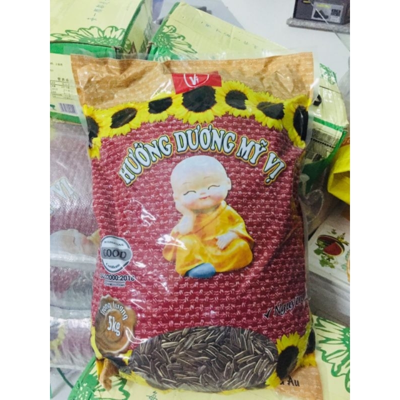 Hạt hướng dương thơm ngon túi 5kg - Hướng dương Mỹ Vị
