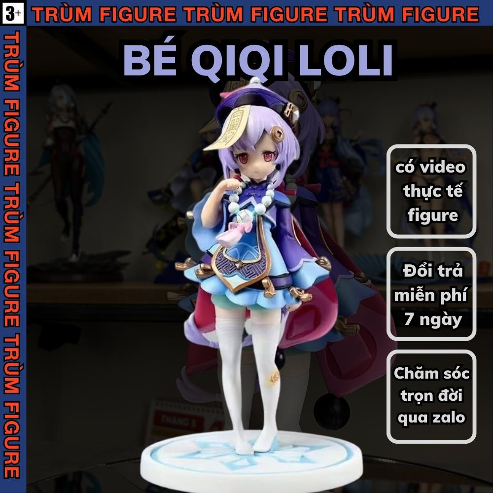 Mô Hình, Figure Genshin Impact Bé QiQi Loli Anime, Game - Full Box Trùm Figure