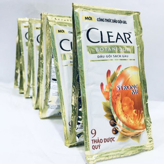 Dầu gội Clear sạch gàu 9 thảo dược quý 12 gói x 6g