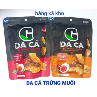 G kitchen da cá trứng muối 25 g 2 vị,hsd:9/24