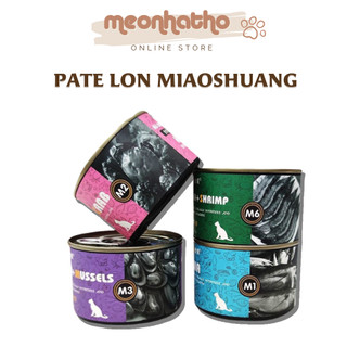 Pate lon cho mèo miaoshuang 170g.