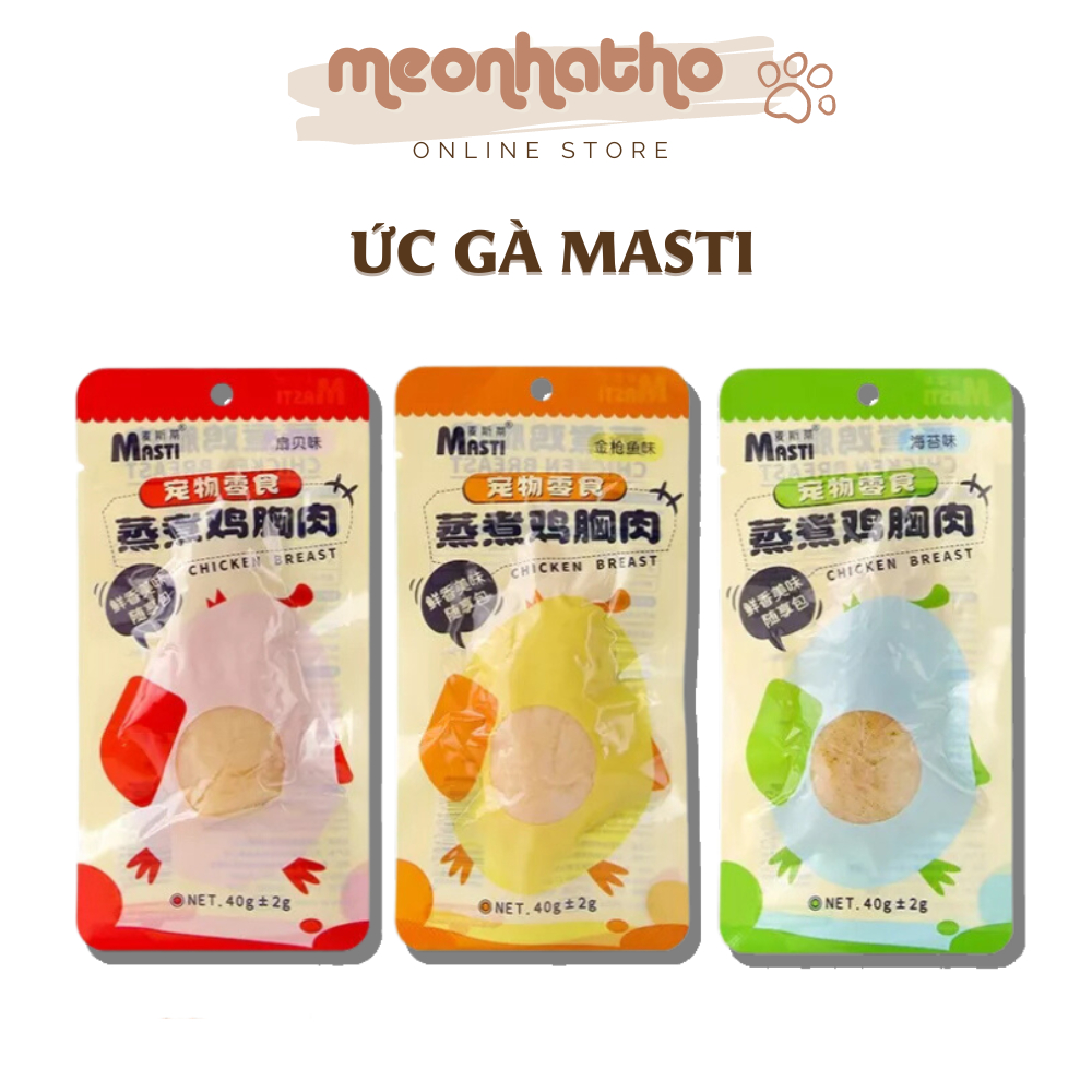 ỨC GÀ ĂN LIỀN MASTI 3 VỊ.