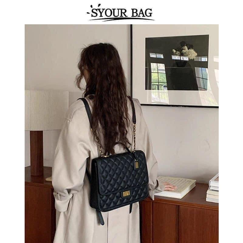 Balo vuông size 30 thời trang hàng Quảng Châu