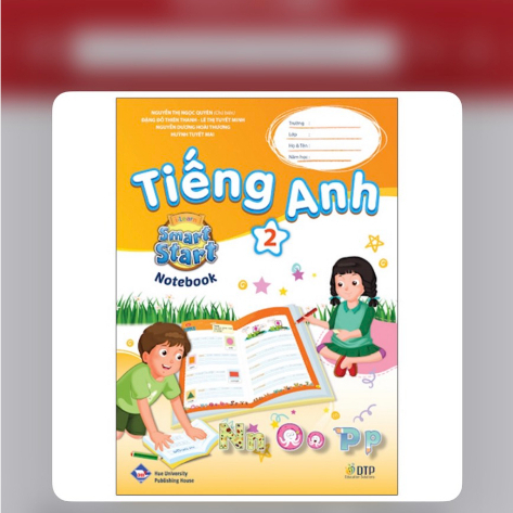 Sách - Tiếng Anh 2 I-Learn Smart Start - Notebook