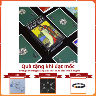 Bộ bài Smith Waite Tarot Deck Borderless Size Gốc