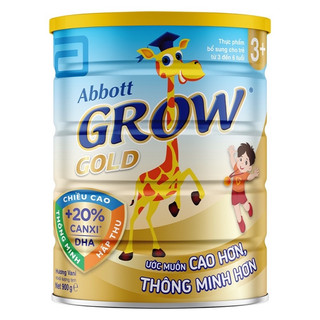 Sữa bột Abbott Grow 3+ 900g HSD 1-2025