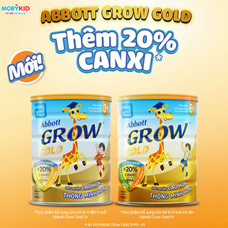 Sữa bột Abbott Grow 3+ 900g HSD 1-2025