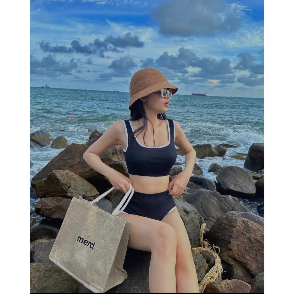 Sét Bikini Hai Mảnh Viền Trăng P031