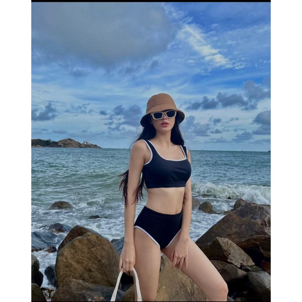 Sét Bikini Hai Mảnh Viền Trăng P031