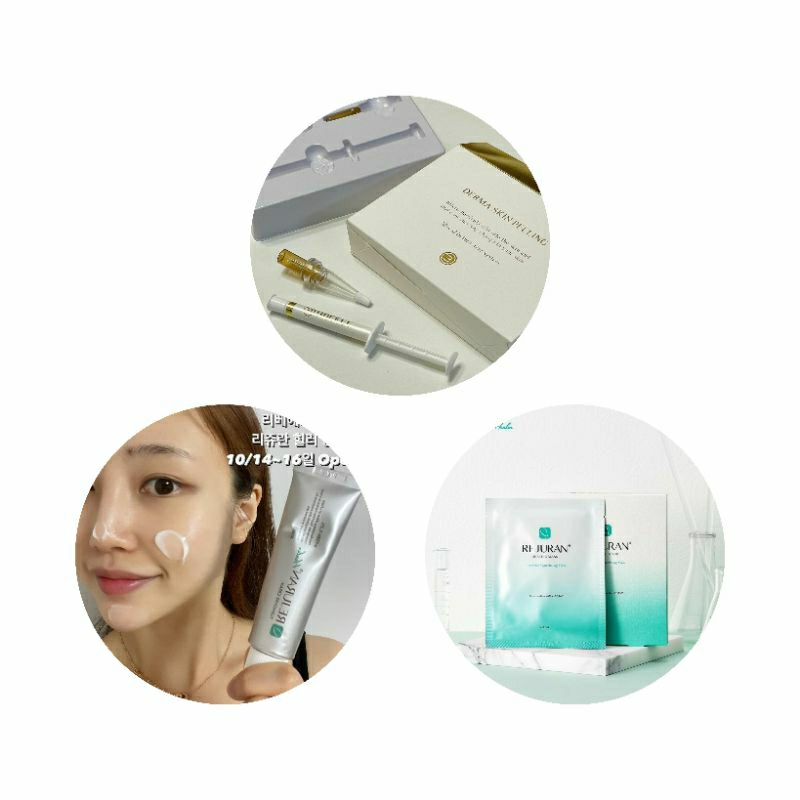 (Combo) Thay da sinh học Bqcell và Kem, mặt nạ phục hồi Rejuran Hàn Quốc