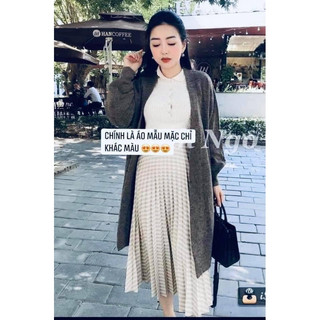 [AUTH] Áo cardigan len HM