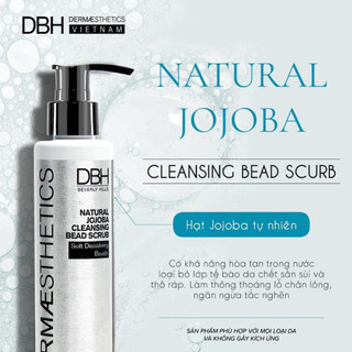 Sữa Rửa Mặt Tẩy Da Chết Dbh Natural Jojoba Cleansing Bead Scrub 177Ml.