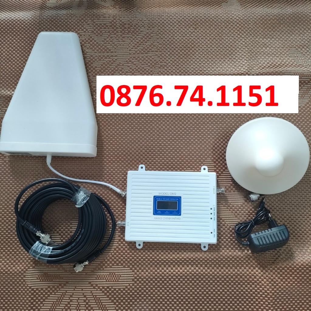 BỘ KÍCH SÓNG,DI ĐỘNG DM2 - 2G-3G-4G CỰC MẠNH CHO TẤT CẢ CÁC MẠNG, LẮP ĐẶT ĐƠN GIẢN, KHÔNG CẦN CÀI ĐẶT - AESHOP.VIP | BigBuy360 - bigbuy360.vn