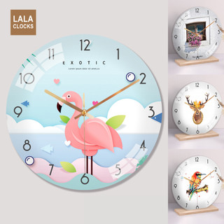 Đồng Hồ Treo Tường Đầu Hươu Đặc Sắc, Đồng Hồ Treo Tường Chất Liệu Kính Bóng Loáng Nguyên Khối Mang Đến Sự Mới Lạ