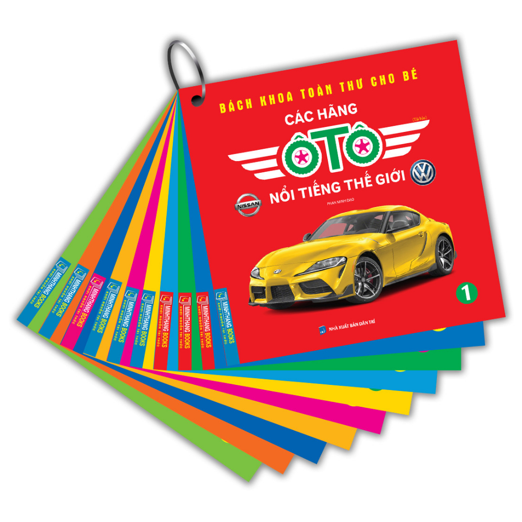 Sách - Bách khoa toàn thư cho bé - Các hãng ô tô nổi tiếng thế giới (bìa mềm) - tái bản