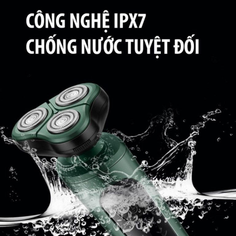 Máy Cạo Râu 9D Shaver Cao Cấp 4 Trong 1 Chống Nước Chuẩn IPX7 TVQ store