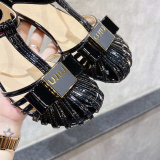 [TRANG MEEY] SANDAL RỌ MIU MIU GÓT 3P