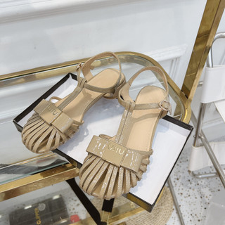 [TRANG MEEY] SANDAL RỌ MIU MIU GÓT 3P