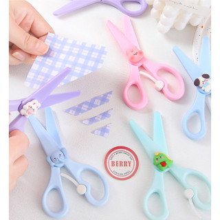 Kéo Cắt Giấy Thủ Công Gắn Charm Cute