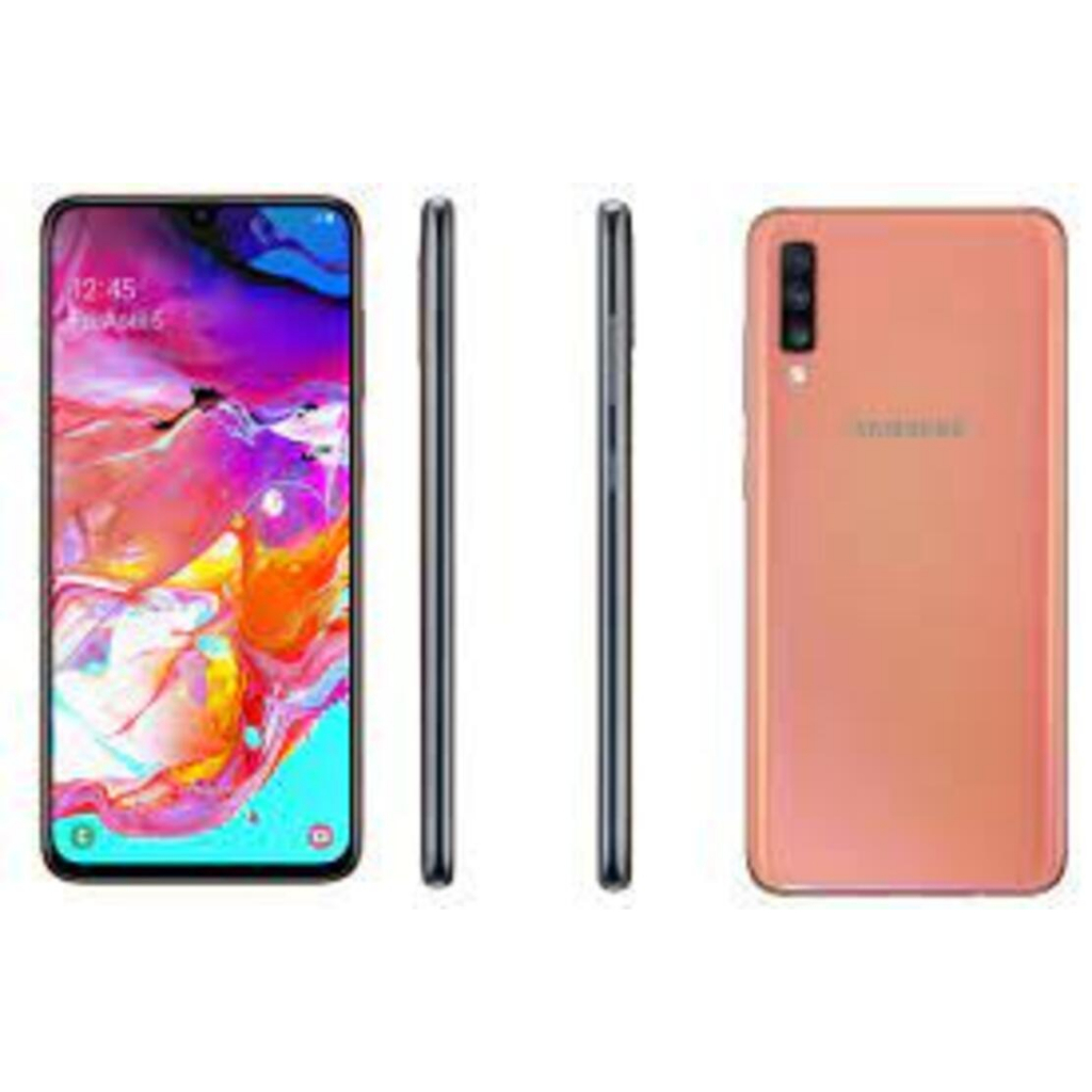 Điện thoại giá rẻ Samsung Galaxy A70 Chính Hãng 2sim ram 6/128G, Camera sau:32 MP & 8 MP, 5 MP, Cày game đỉnh - TNN 05