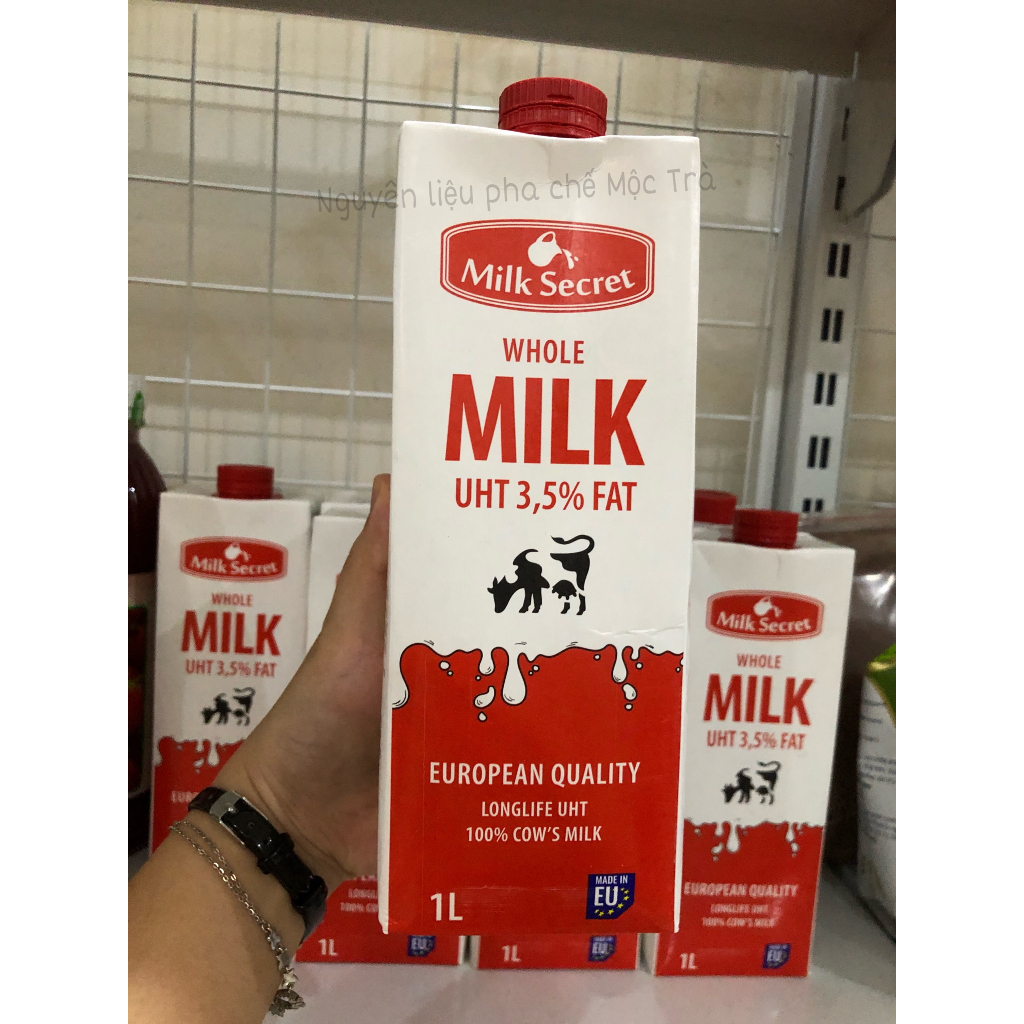 Sữa nguyên chất tiệt trùng Milk Secret 1L