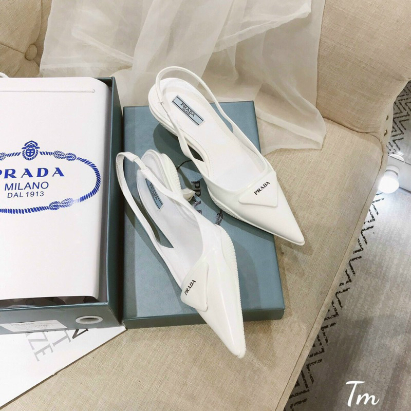 Giày cao gót panadaaaa 2 màu HÀNG CÓ SẴN